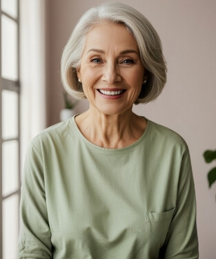 Porcelain veneers 1, patient after the treatment, The Smile Collective