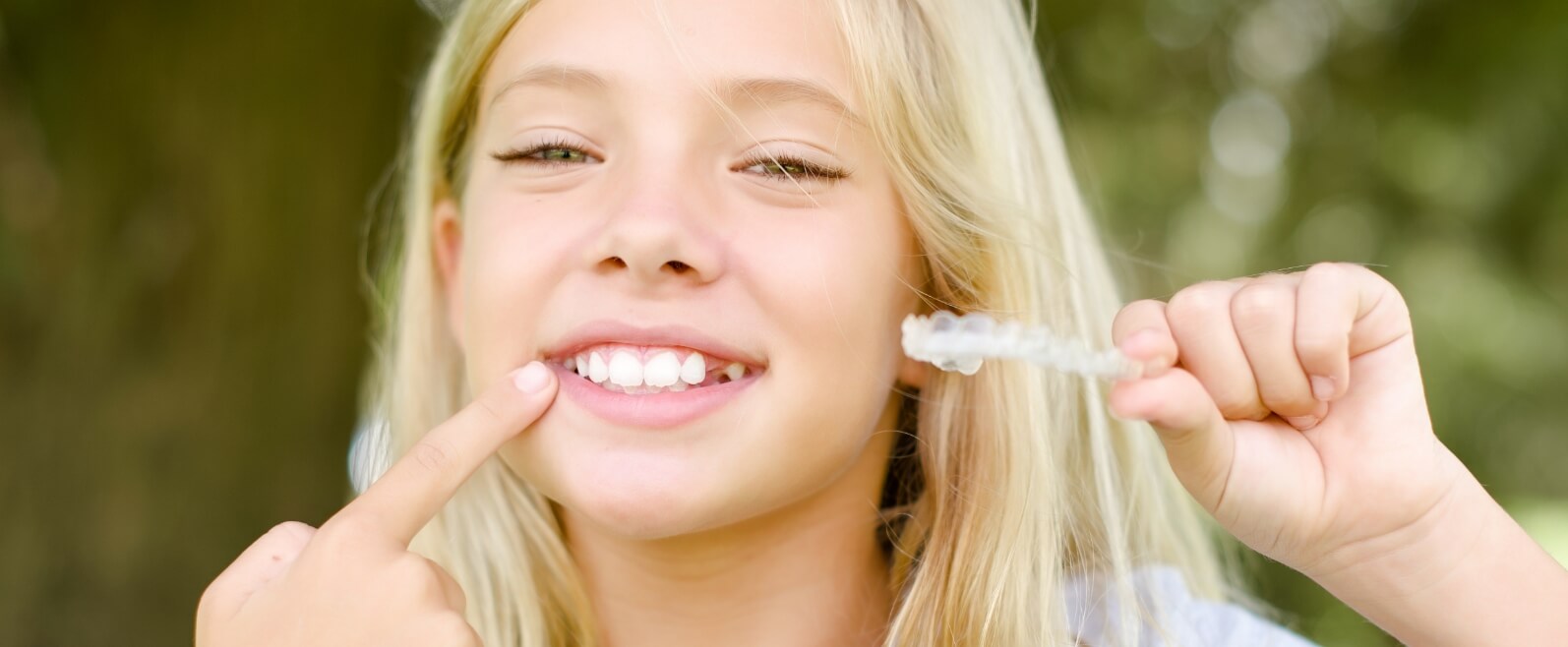 Invisalign for children blog, model 1-2